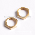 Hardware supplier automobile spare parts brass nickel plated fasteners